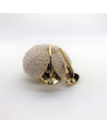 boucles d'oreilles ancre - doré