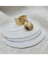 SPADE DESIGN - Bague Calypso dorée