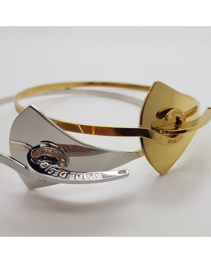 bracelet jonc SPADE - argenté