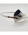 bracelet jonc SPADE - argenté