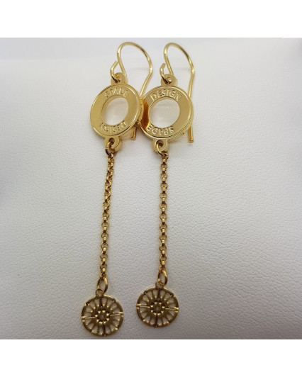 Boucles d'oreilles Rose des Vents